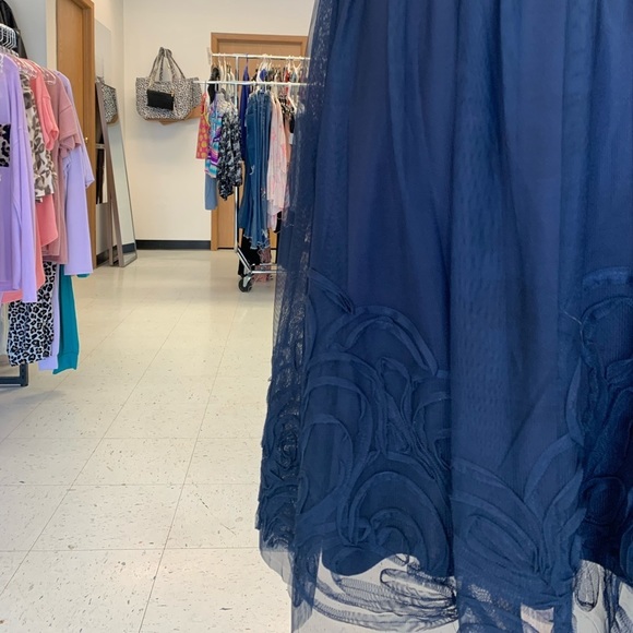 Natasha Navy Dress - Picture 2 of 3